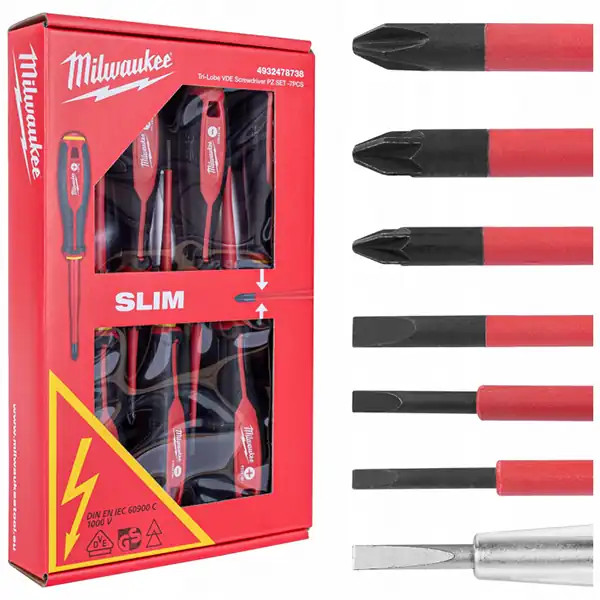 ست 7 عددی پیچگوشتی عایق میلواکی مدل 4932478738