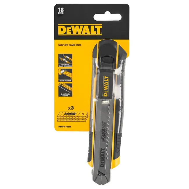 کاتر 18 میلیمتری دیوالت مدل DWHT0-10249