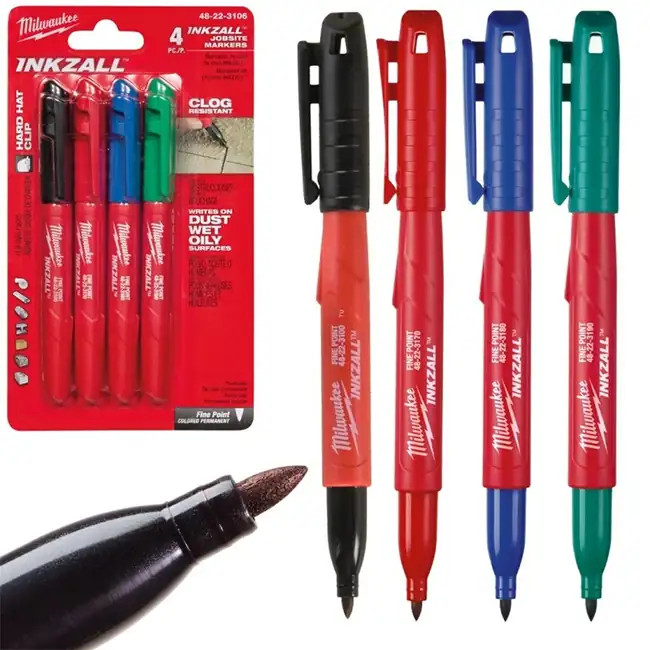 ست 4 عدد ماژیک چند منظوره میلواکی مدل 48-22-3106