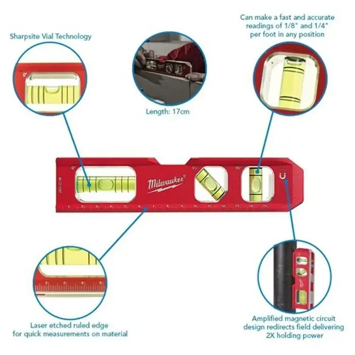 تراز مگنت دار میلواکی مدل 4932459097