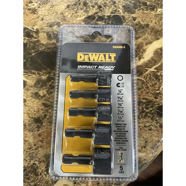 ست بکس درایور آهنربایی دیوالت مدل DWAIND-5 (5 عددی)