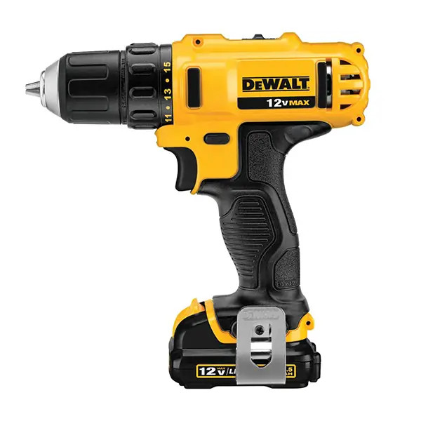 دریل شارژی 12 ولت دیوالت مدل DCD710D2